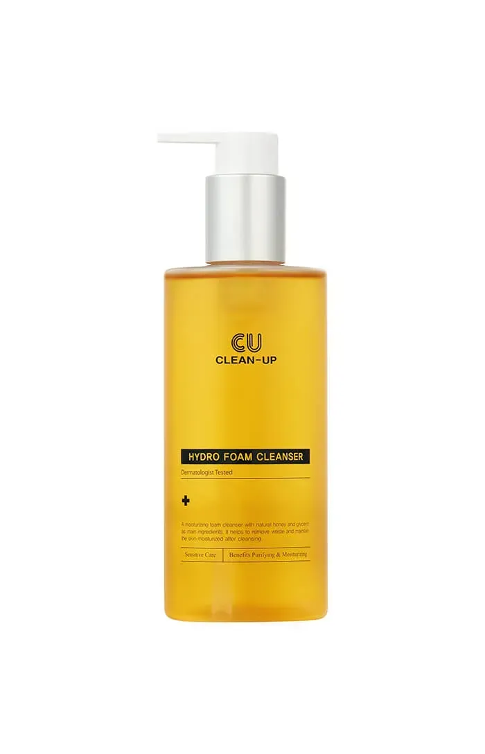 CU SKIN Clean-Up Hydro Foam Cleanser Увлажняющая пенка для умывания